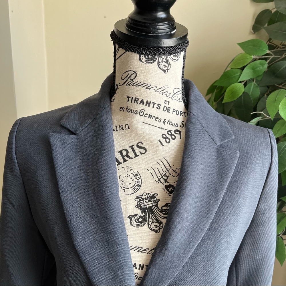 J. Crew Wool Flat Panel Pocket Single Breasted Bl… - image 2